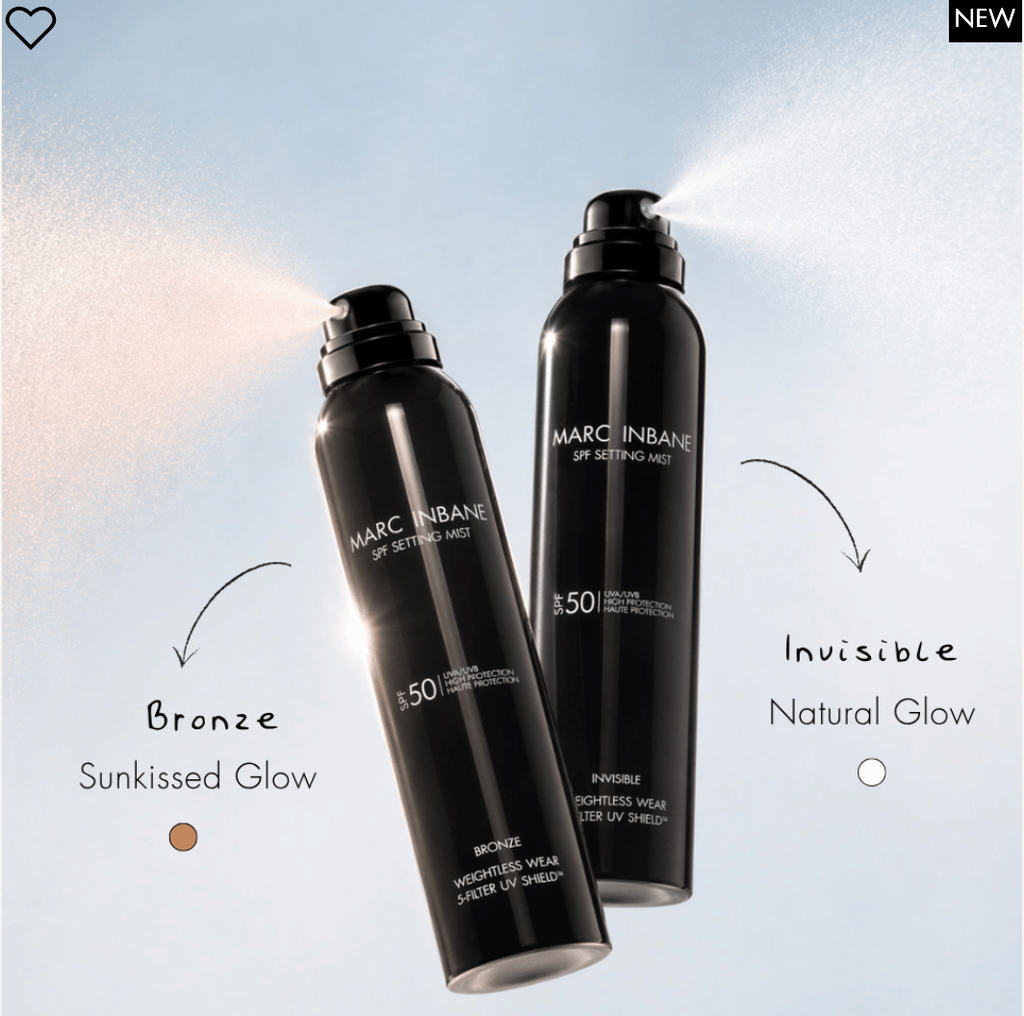 SPF50 Setting Mist - Zonbescherming, Fixatie & Glow in één! (Bronze)
